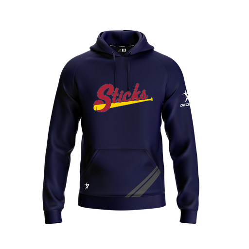[FOLHSMNV-YXS-LOGO1] Decker Summit Hoodie (Youth XS, Navy, Logo 1)