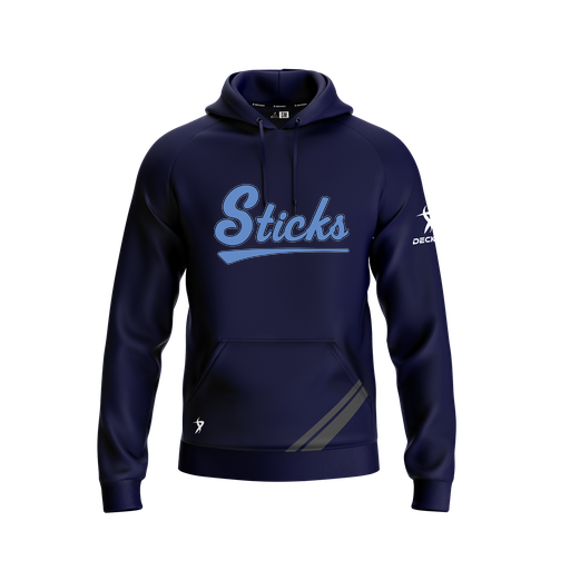 [FOLHSMNV-YXS-LOGO2] Decker Summit Hoodie (Youth XS, Navy, Logo 2)