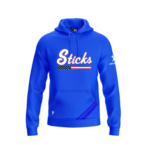 [FOLHSMRY-YXS-LOGO3] Decker Summit Hoodie (Youth XS, Royal, Logo 3)