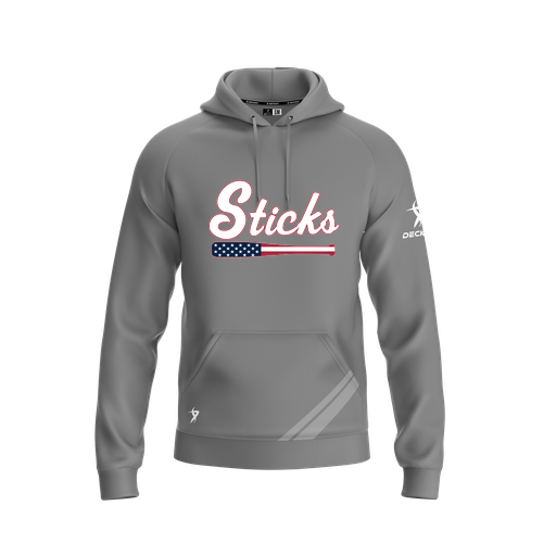 [CUS-DFW-SUHOOD-FLC-LSL-GRY-YXS-LOGO3] Summit Hoodie (Youth XS, Gray, Logo 3)