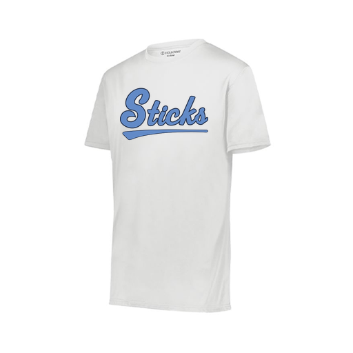 [222818.005.S-LOGO2] Men's Movement Dri Fit Shirt (Adult S, White, Logo 2)