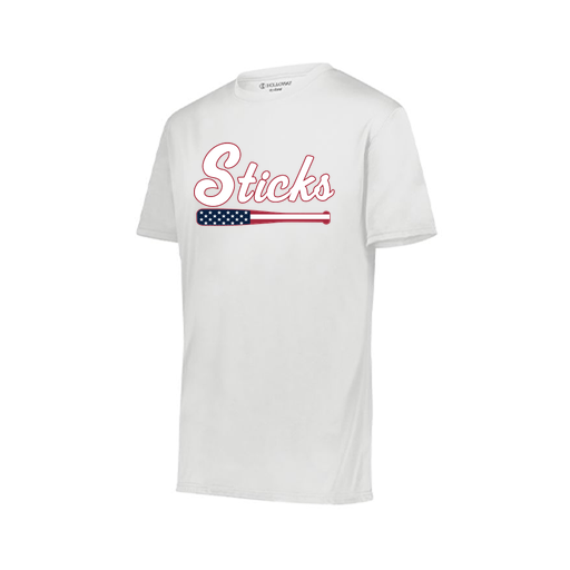 [222818.005.S-LOGO3] Men's Movement Dri Fit Shirt (Adult S, White, Logo 3)
