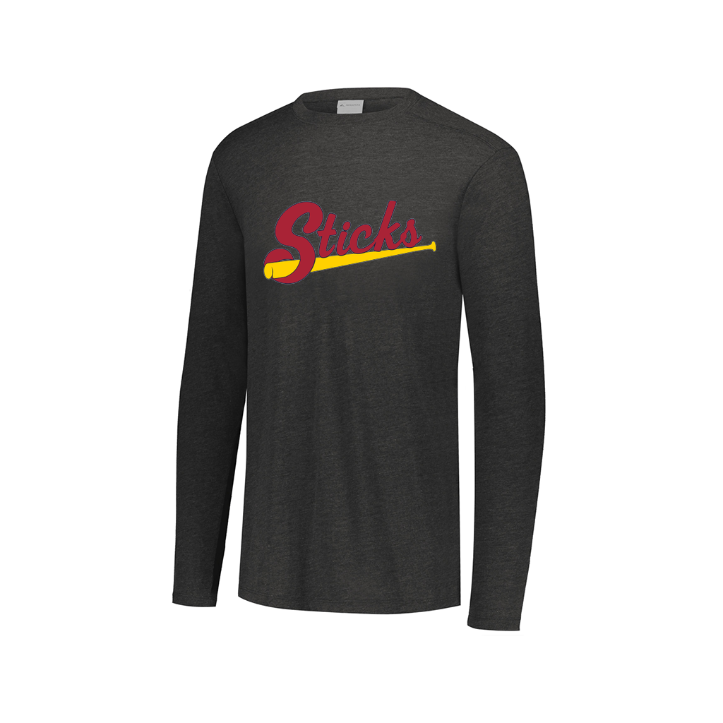 Decker Men's Tri-Blend T-Shirt - Long Sleeve