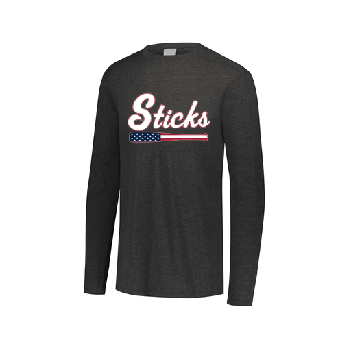 [3075.K94.XS-LOGO3] Men's LS Ultra-blend T-Shirt (Adult XS, Black, Logo 3)