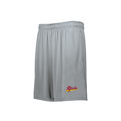 [229511.099.XS-LOGO1] Men's Swift Short (Adult XS, Silver, Logo 1)