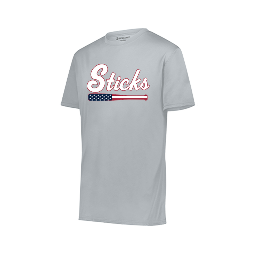 [222819.099.XXS-LOGO3] Youth Movement Dri Fit Shirt (Youth XXS, Silver, Logo 3)
