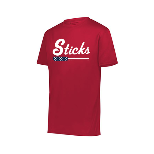 [222819.083.XXS-LOGO3] Youth Movement Dri Fit Shirt (Youth XXS, Red, Logo 3)
